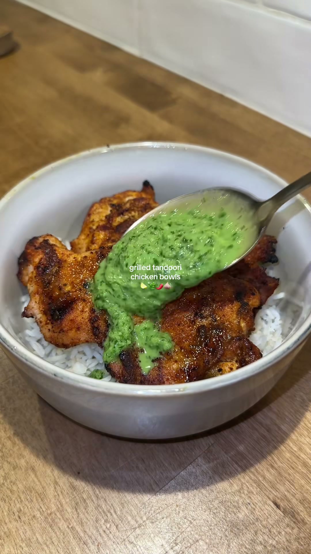 Grilled Tandoori Chicken Bowls