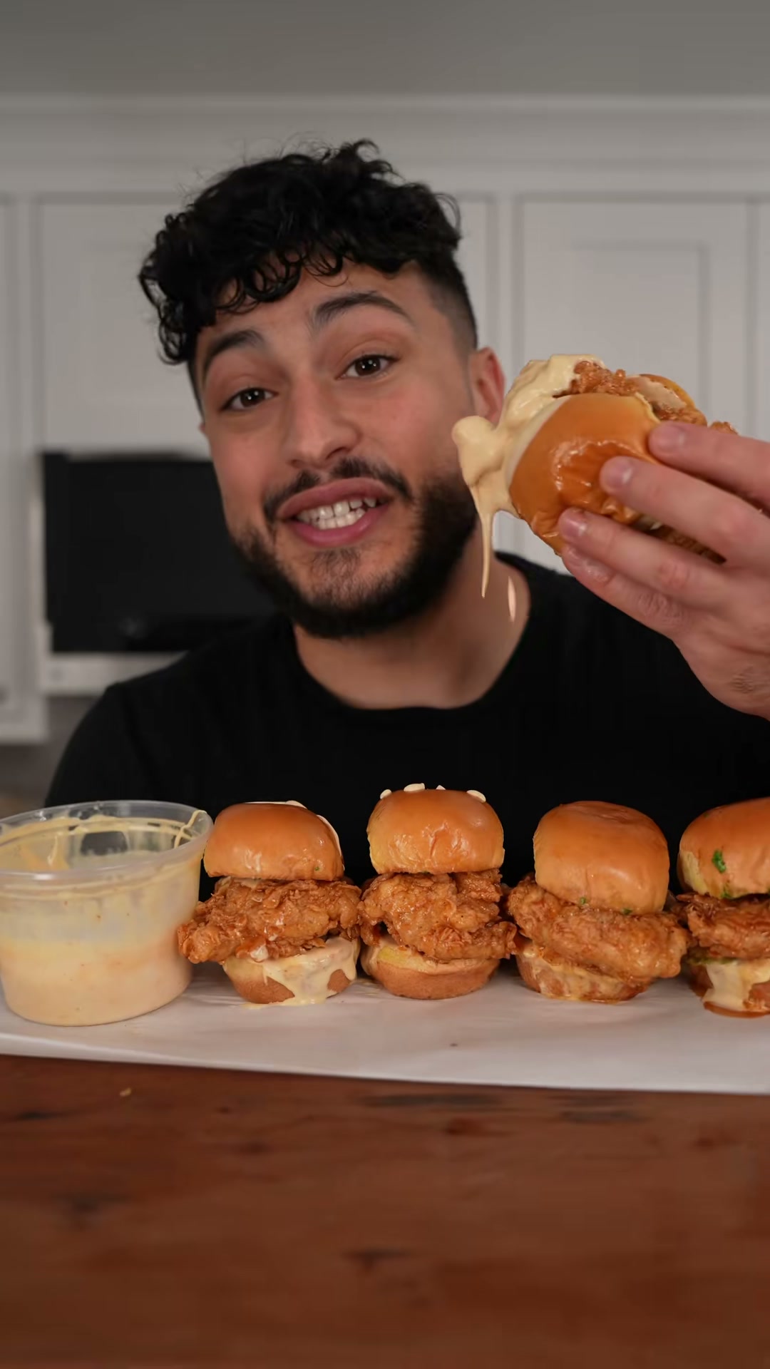 Hot Honey Chicken Sliders