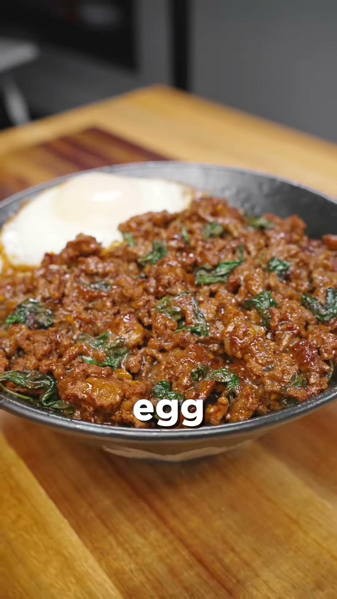 Thai Basil Ground Beef