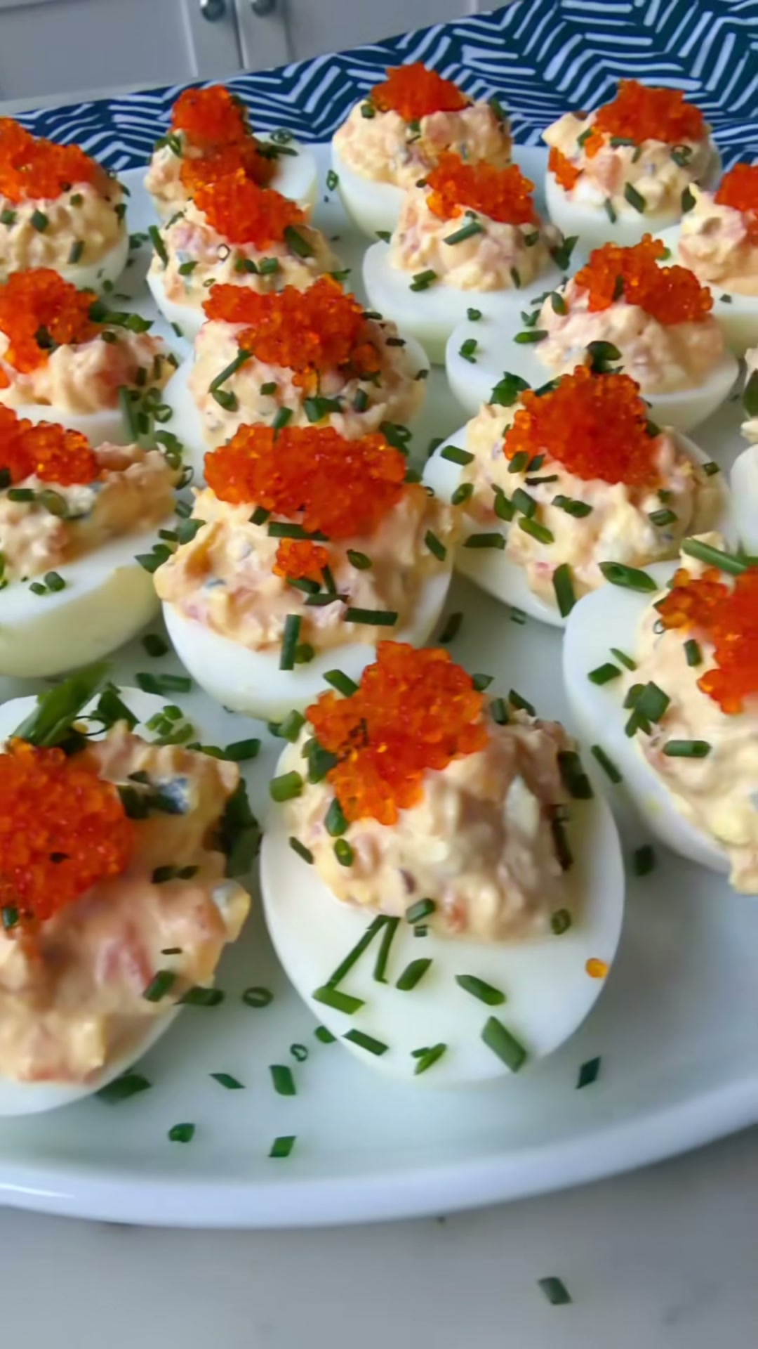 Smoked Salmon Deviled Eggs