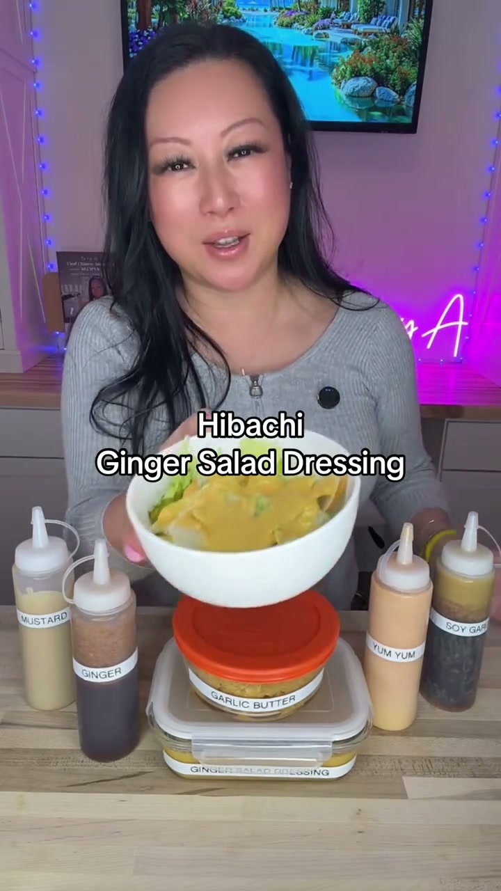 Japanese Steakhouse Ginger Salad Dressing