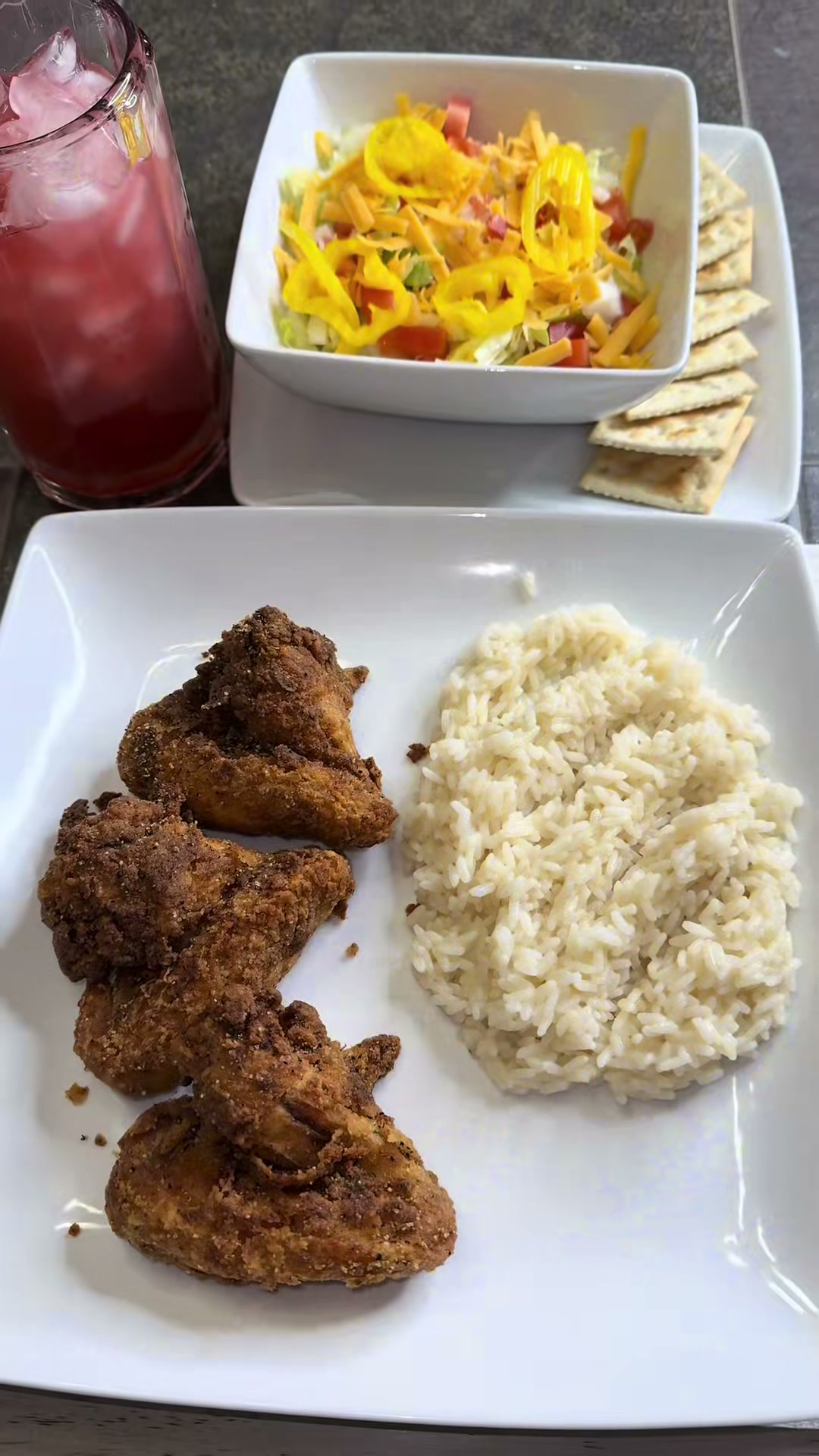 Lemon Pepper Fried Chicken Wings