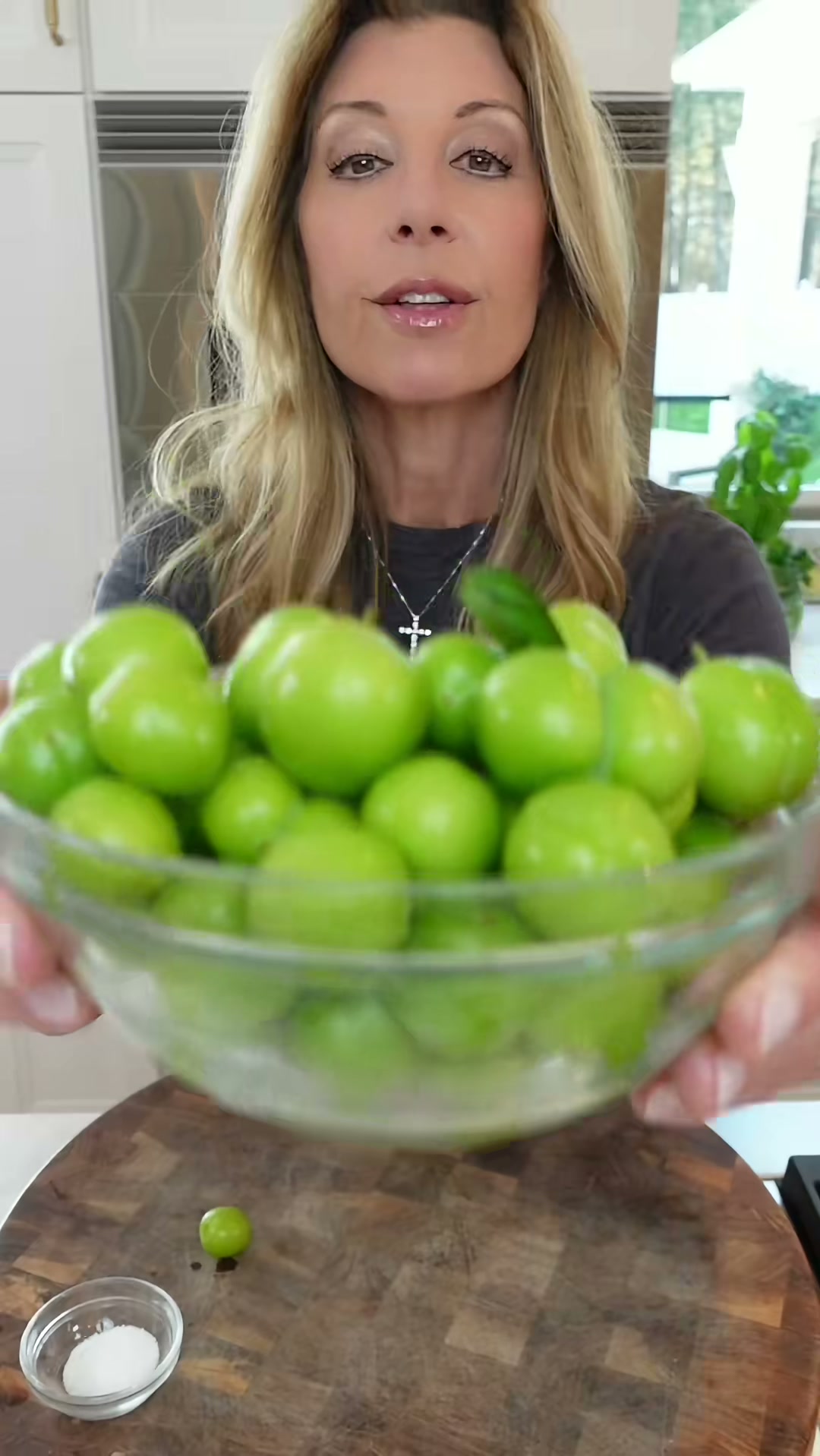 Sour Plums with Salt