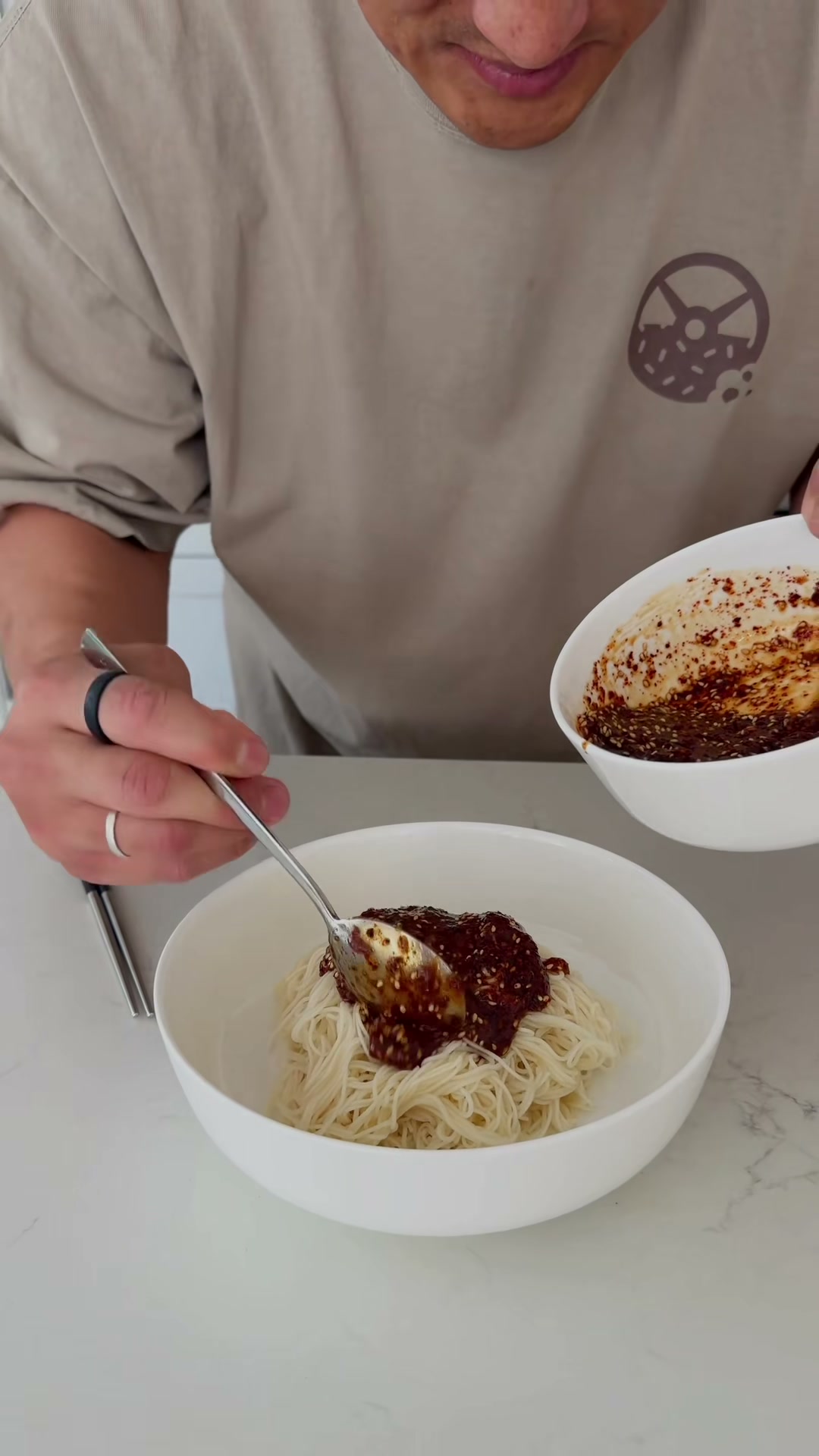 Ganjang Guksu (Korean Soy Sauce Noodles)