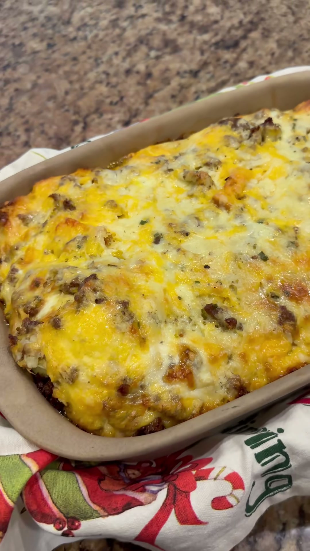 Overnight Breakfast Casserole