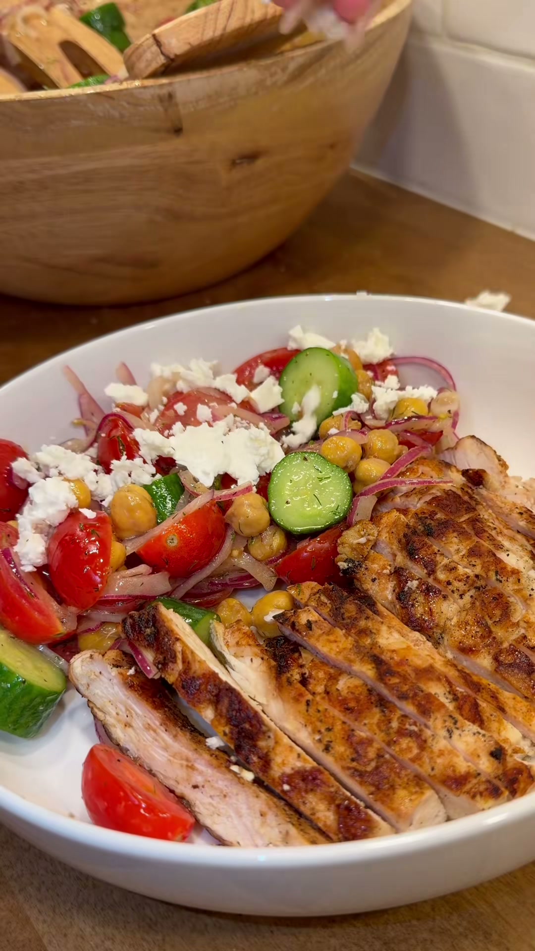 Greek Style Chopped Salad