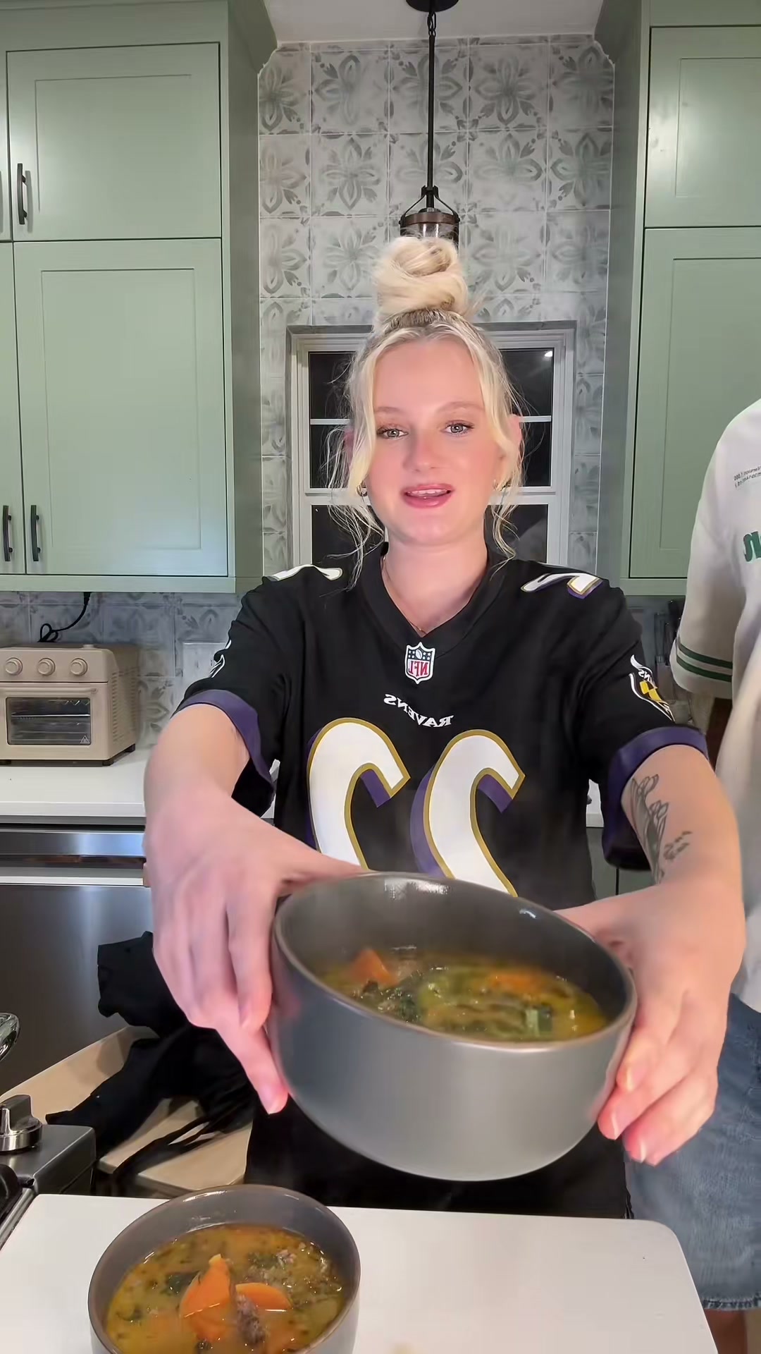 Sausage, Sweet Potato, and Kale Soup