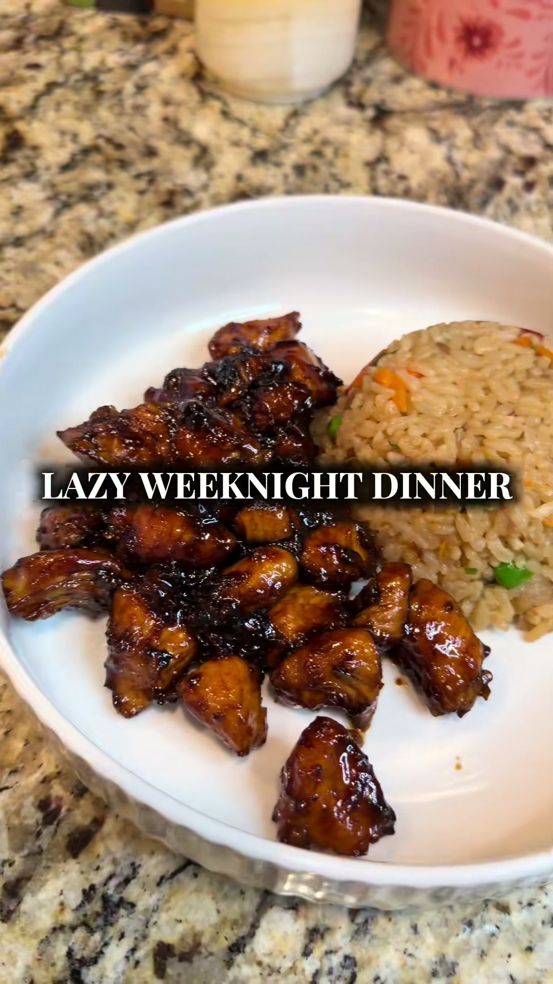 Crispy Honey Garlic Chicken