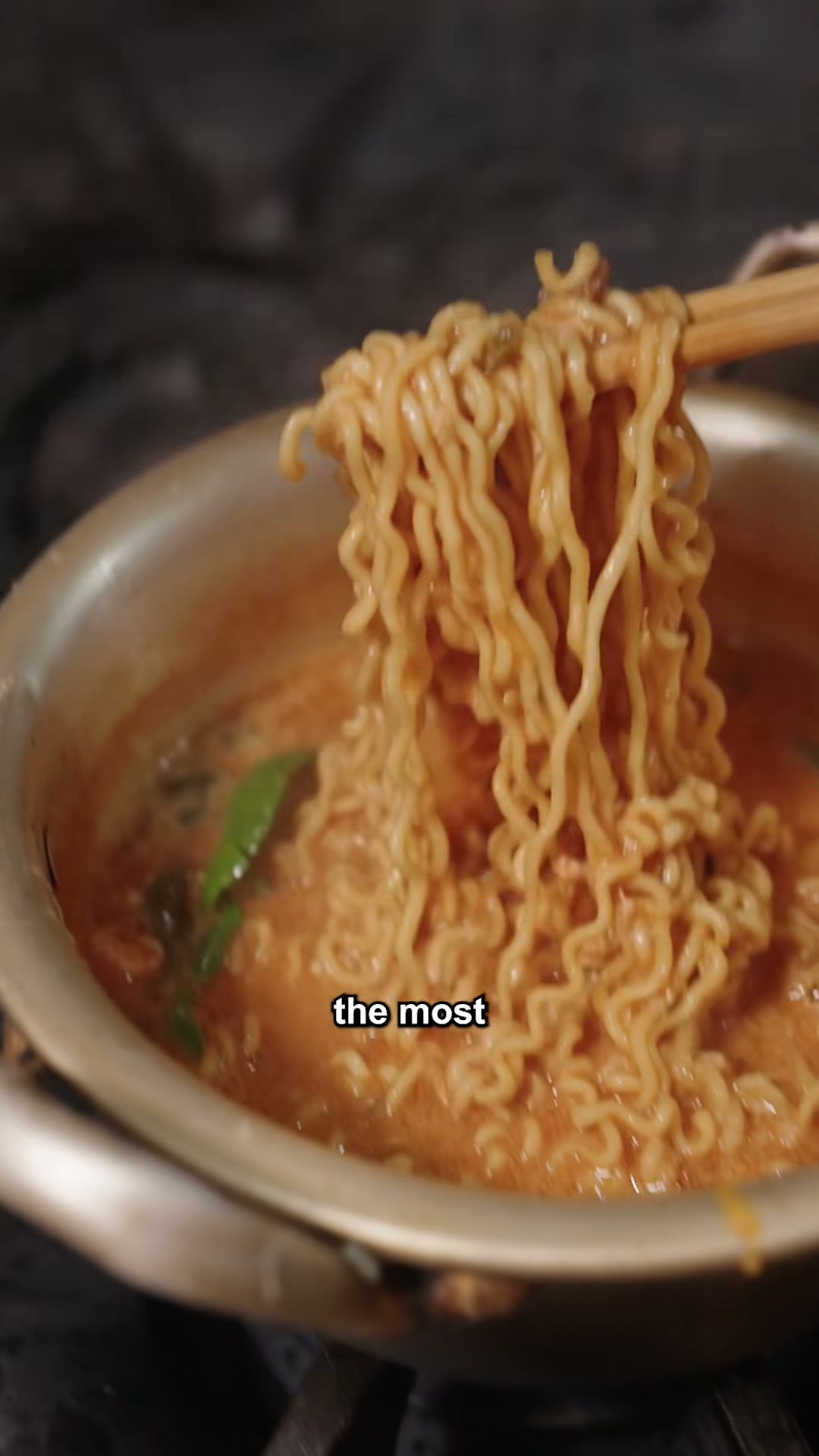 Creamy Tomato Instant Ramen