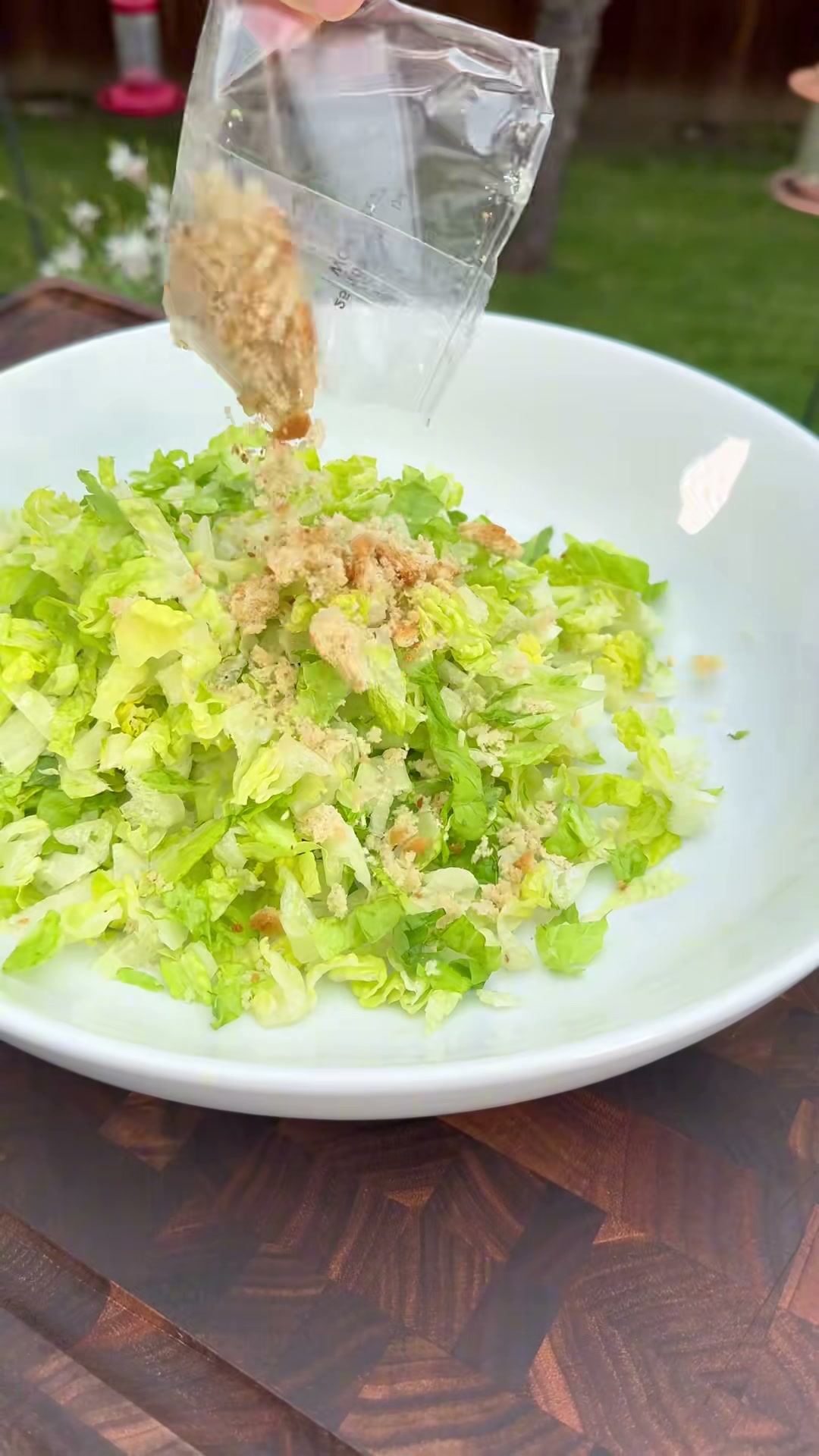 Chicken Caesar Smash Tacos