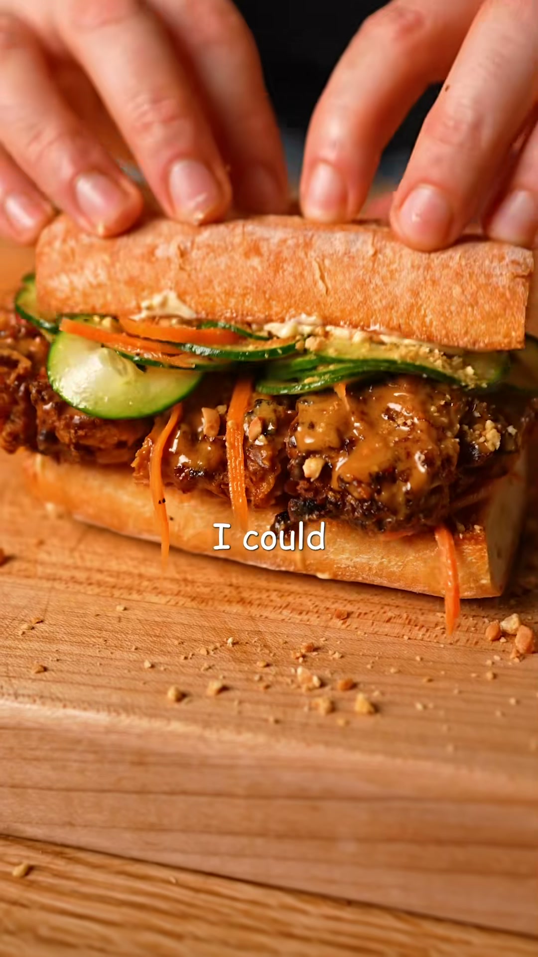 Thai Peanut Chicken Sandwich