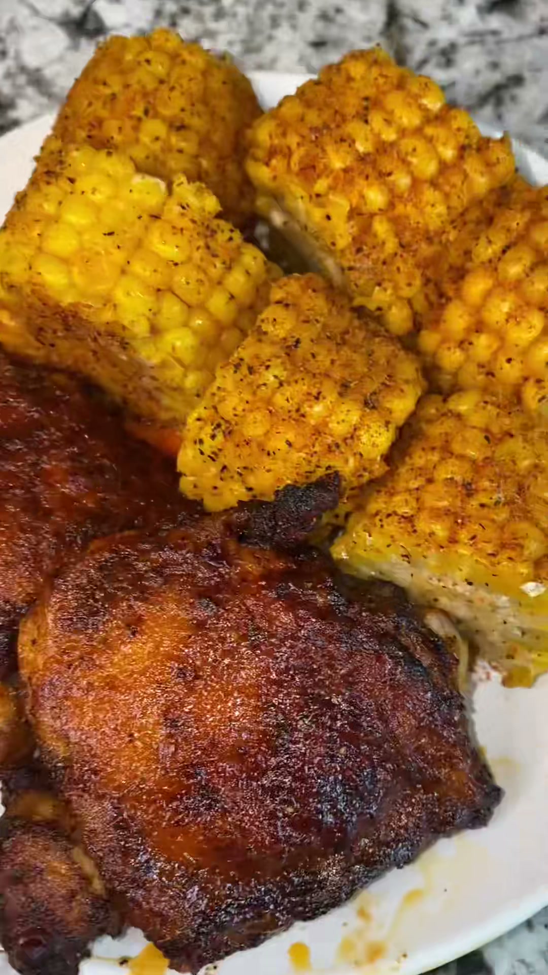 Hot Honey Chicken Thighs