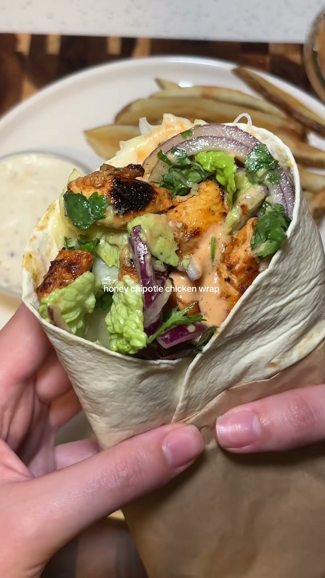 Honey Chipotle Chicken Wrap