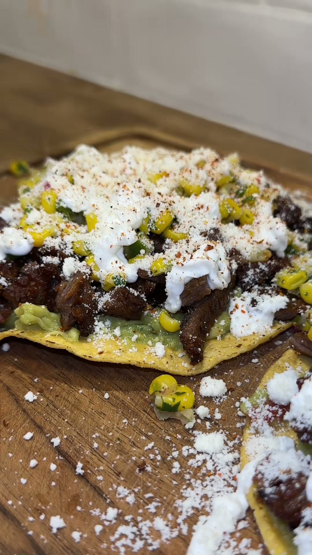 Carne Asada Tostadas with Elote