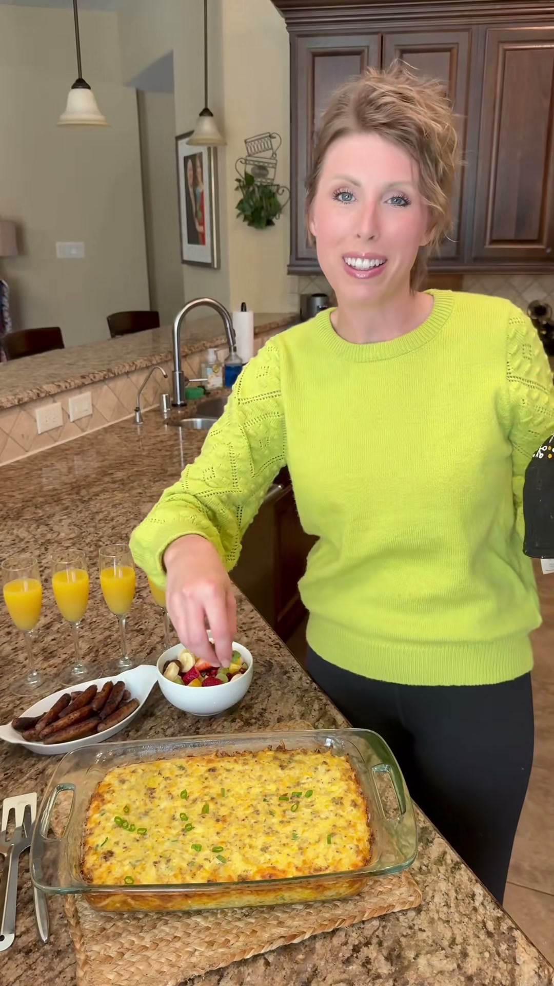 Sausage and Hash Brown Breakfast Casserole