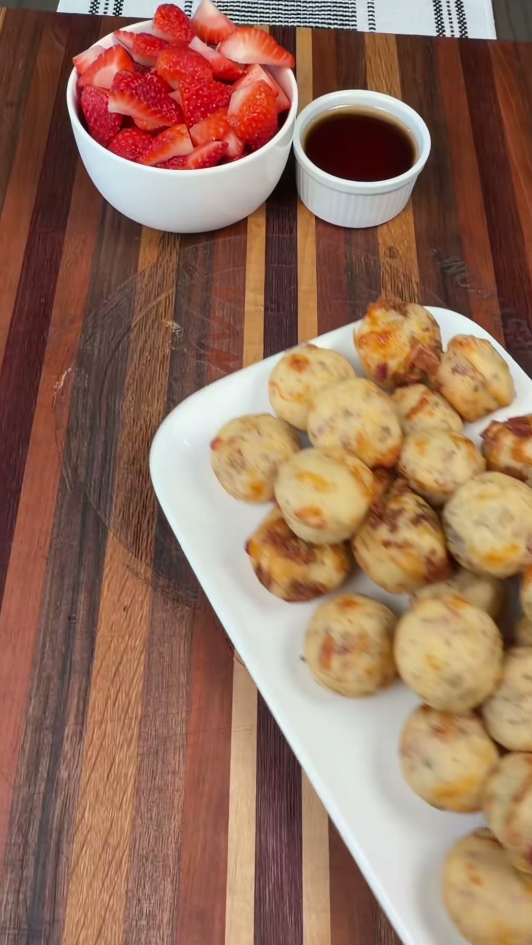 Loaded Pancake Bites