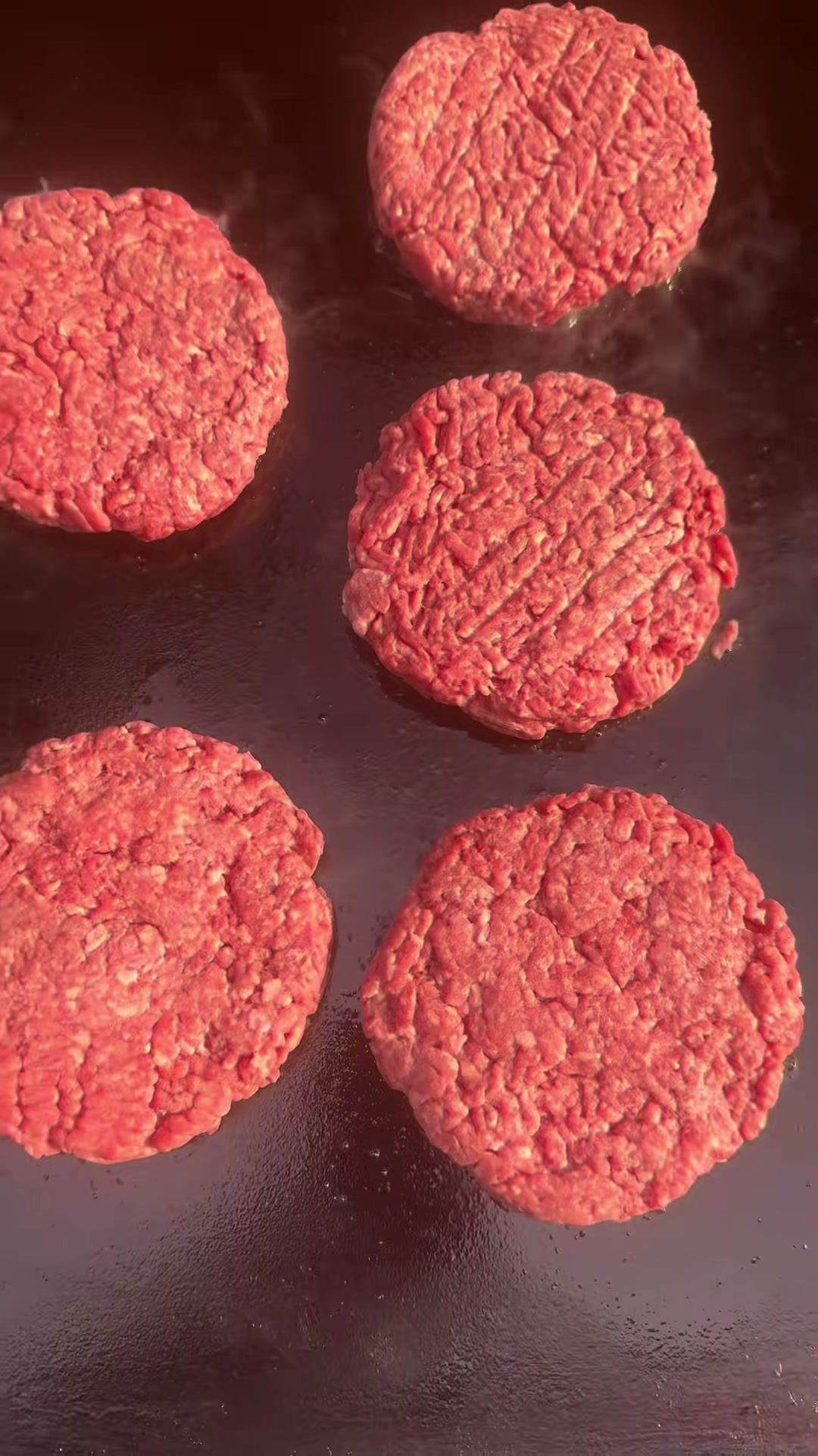 Griddled Bacon Cheeseburgers