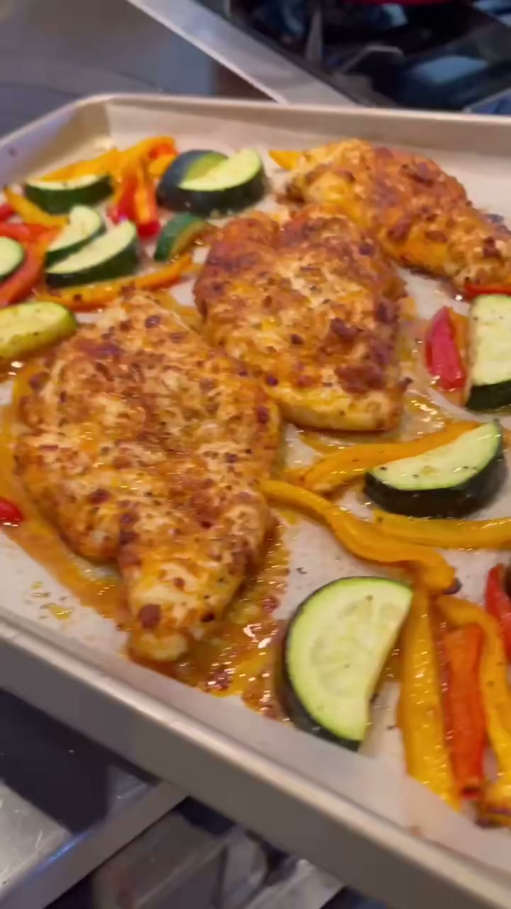 One-Pan Chicken and Vegetables