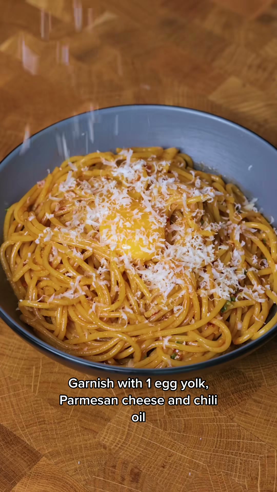 Chili Oil Garlic Butter Pasta