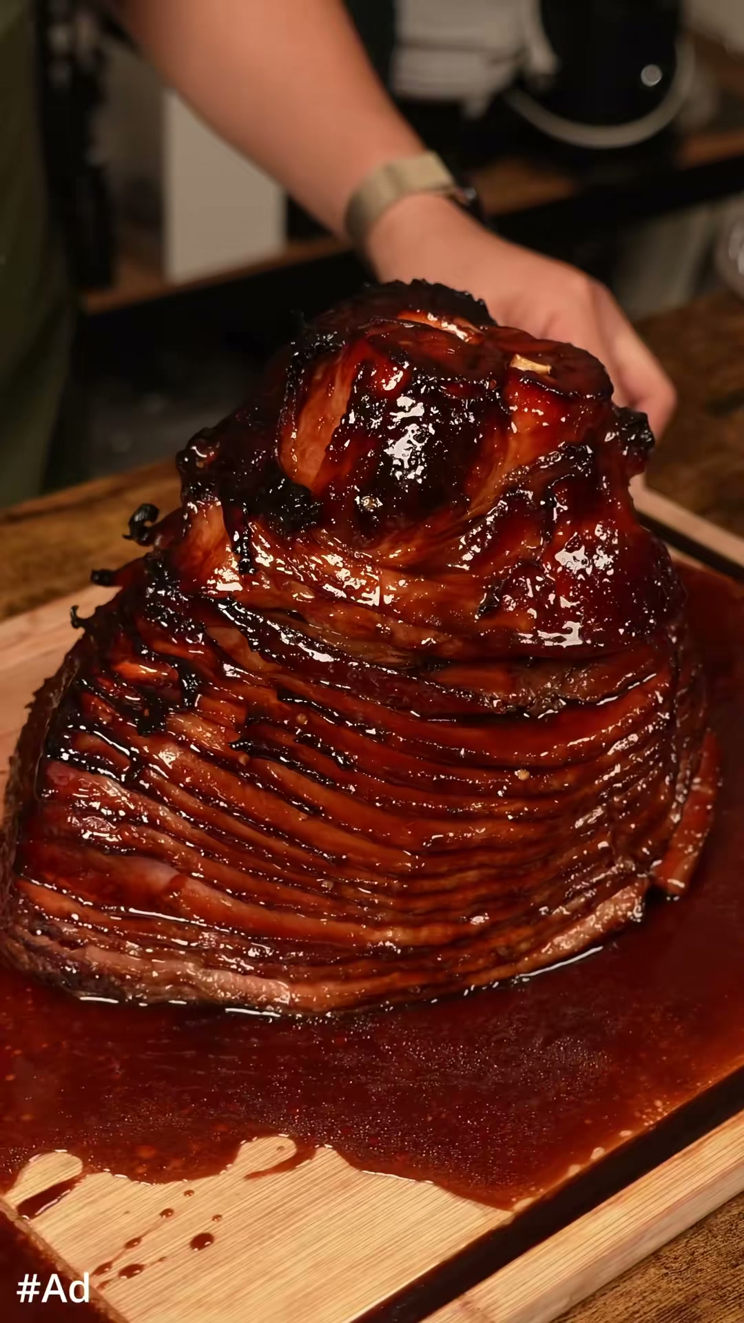 General Tso's Glazed Ham