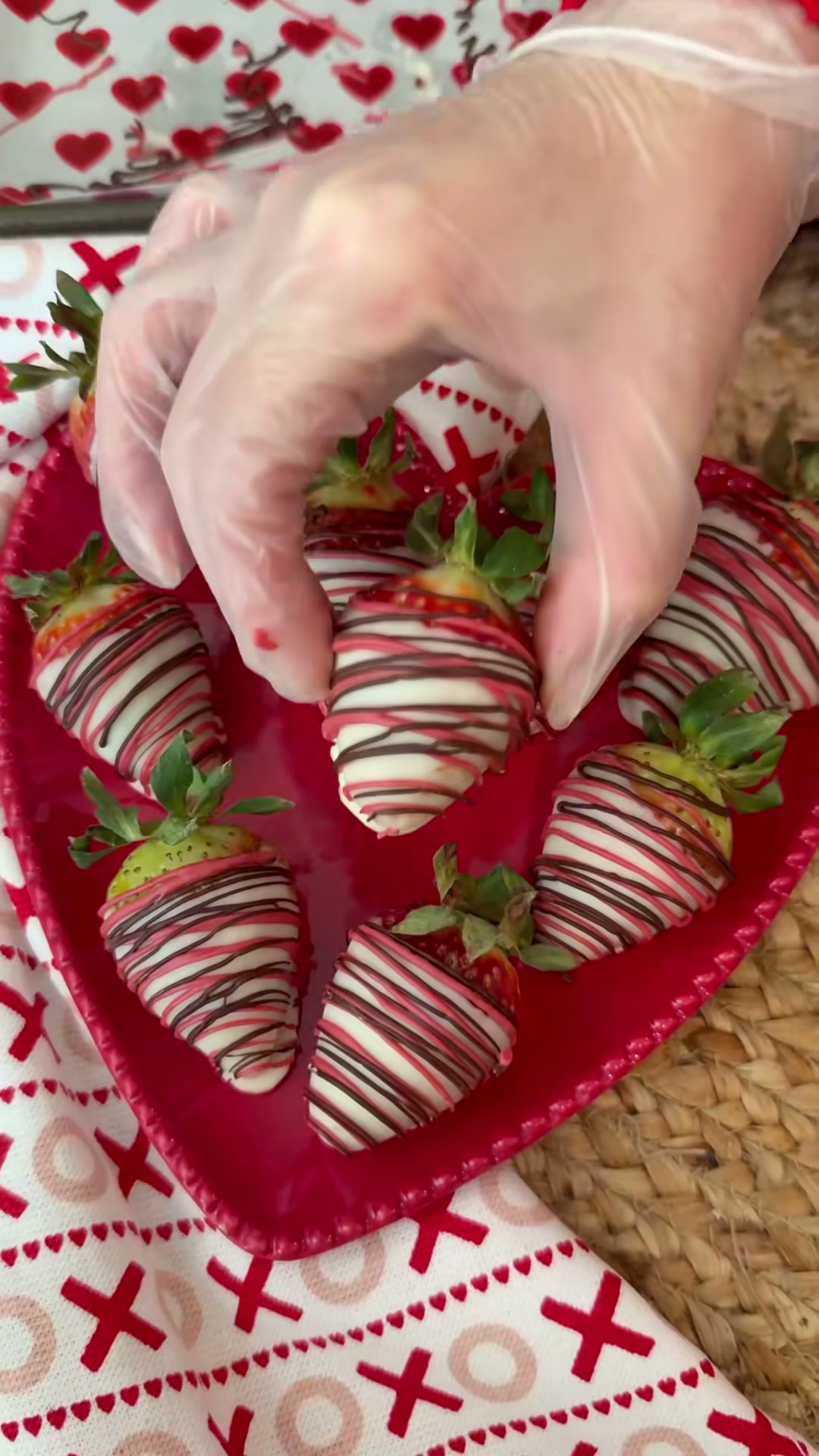 White Chocolate Covered Strawberries
