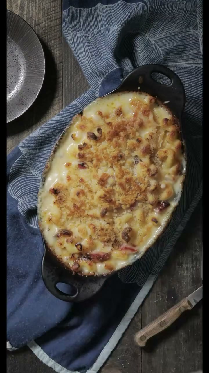 Baked Ham and Cheese Macaroni