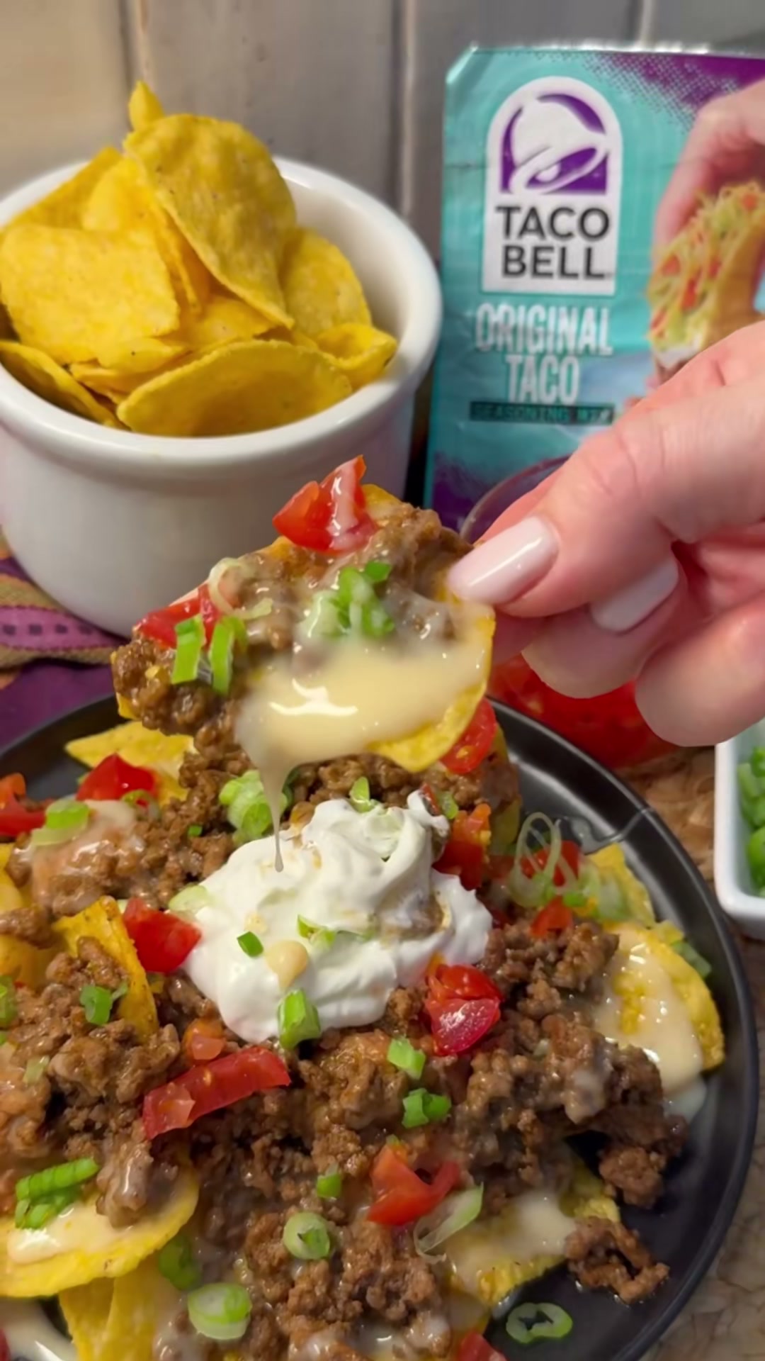 Loaded Beef Nachos