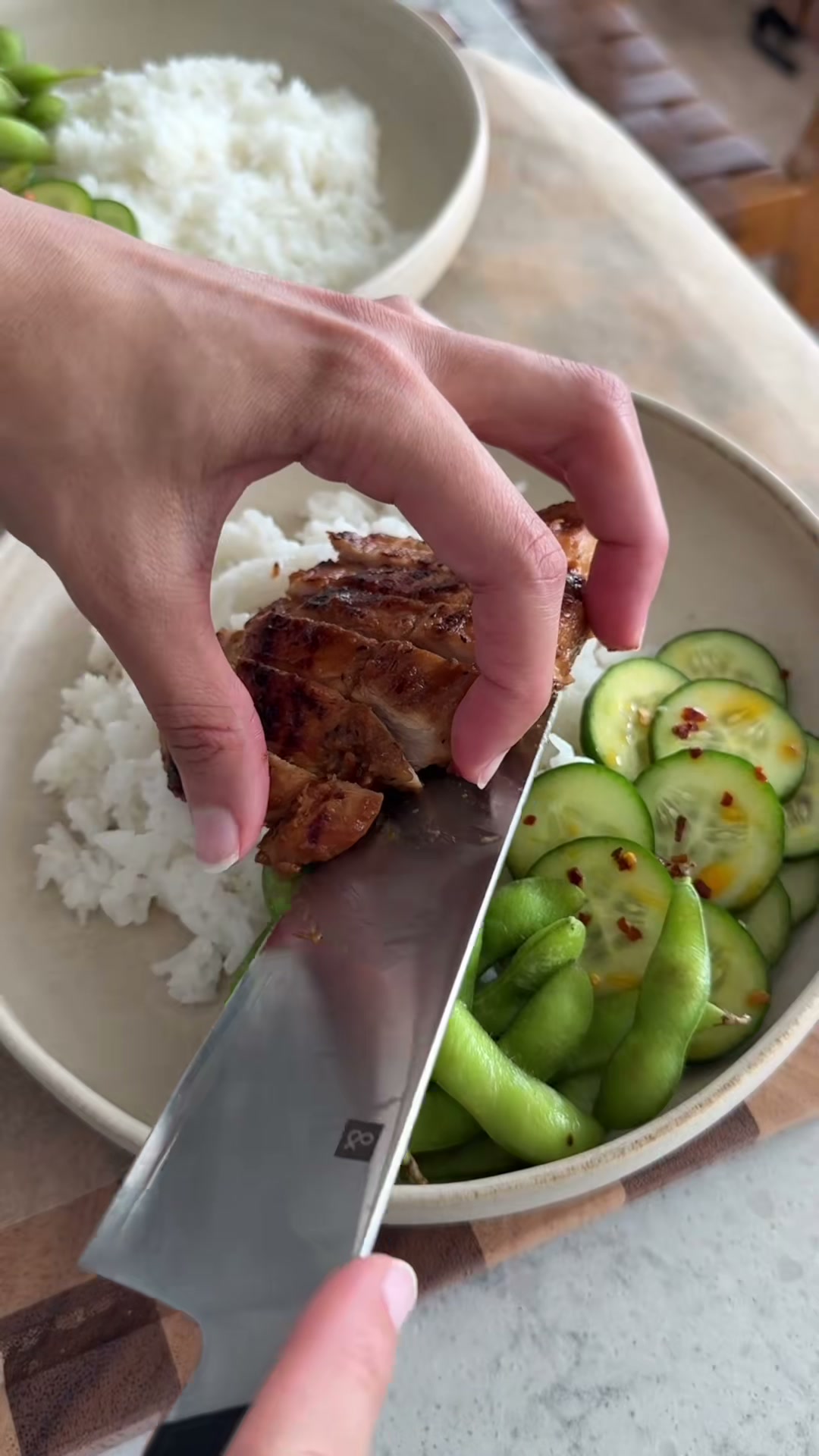 Miso Honey Chicken Rice Bowl
