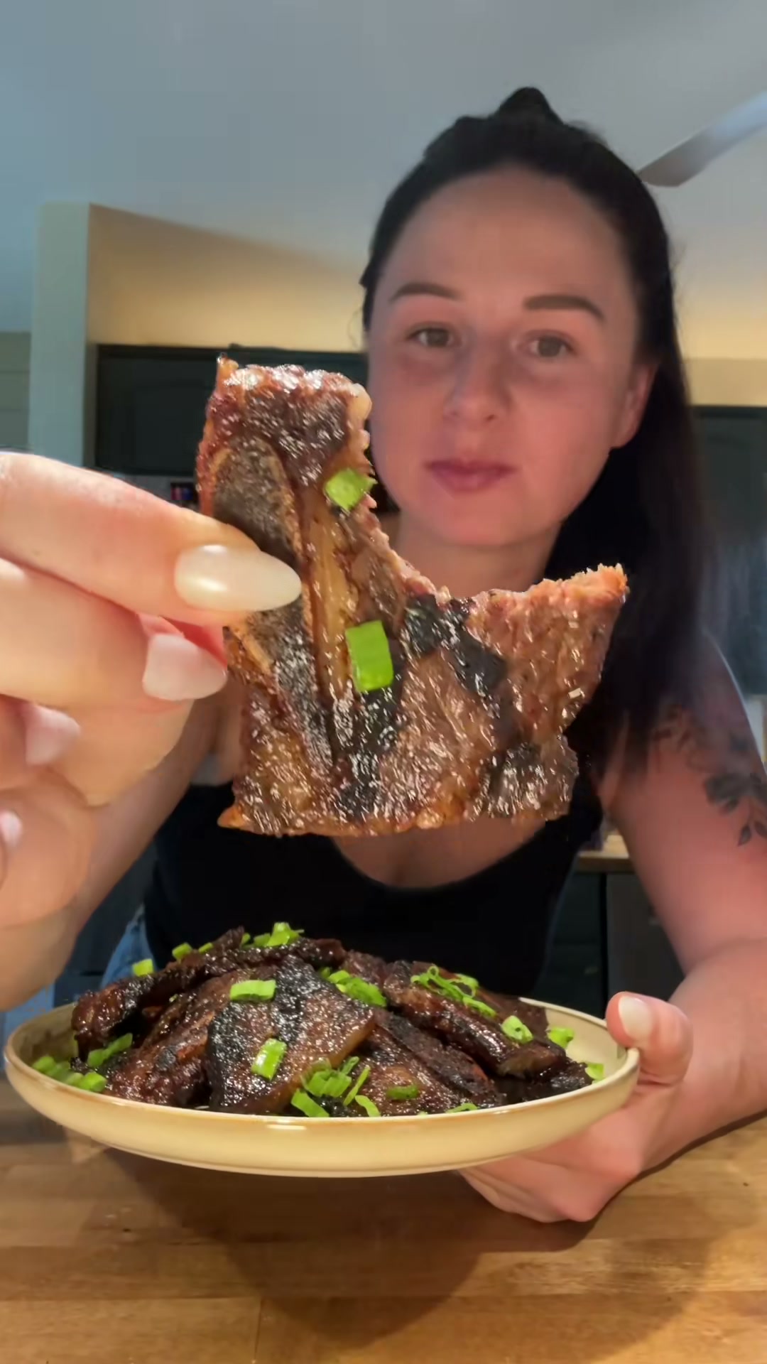 Korean-Style Grilled Short Ribs With Ginger And Garlic