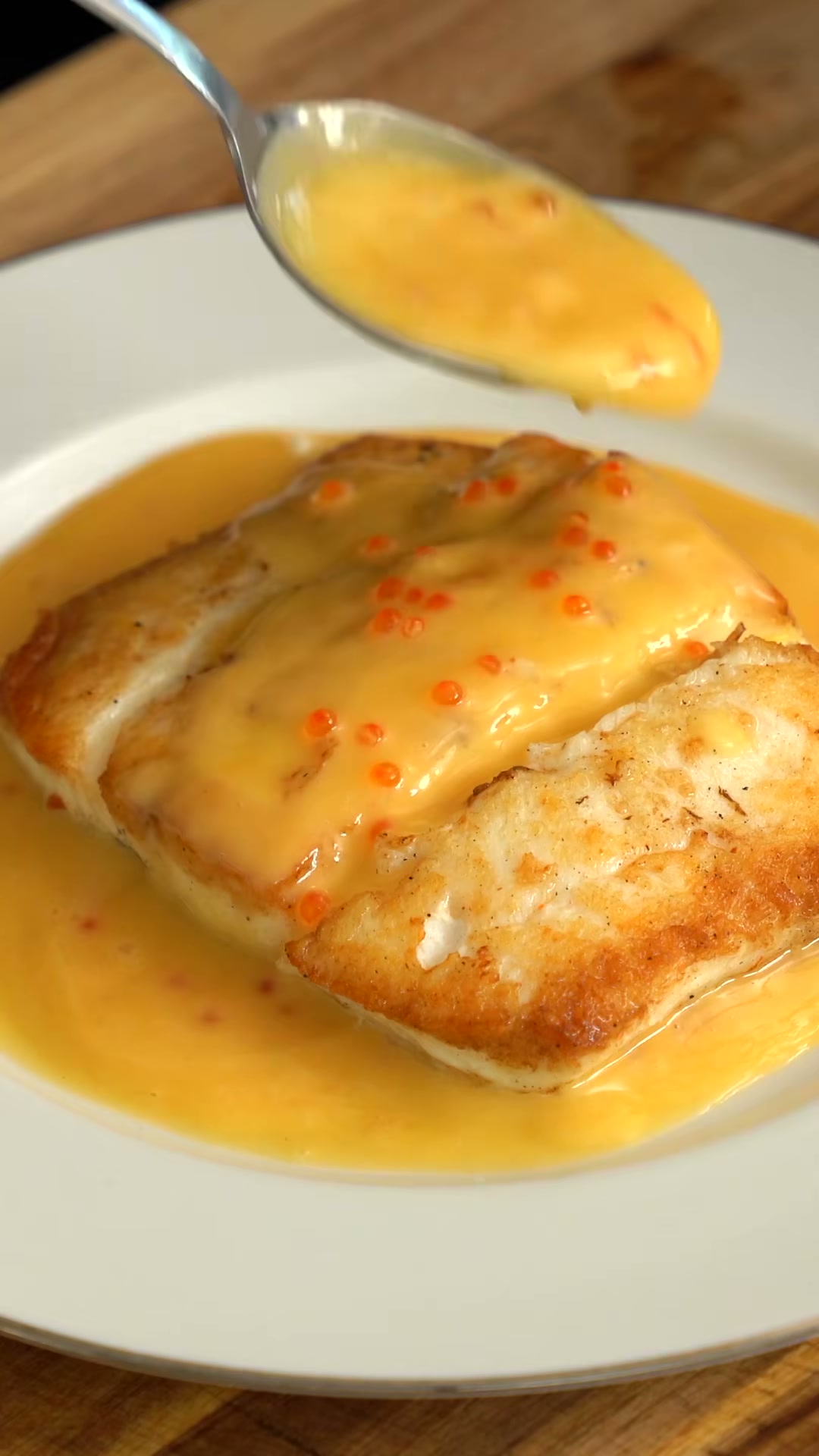Lemongrass Beurre Blanc with Pan