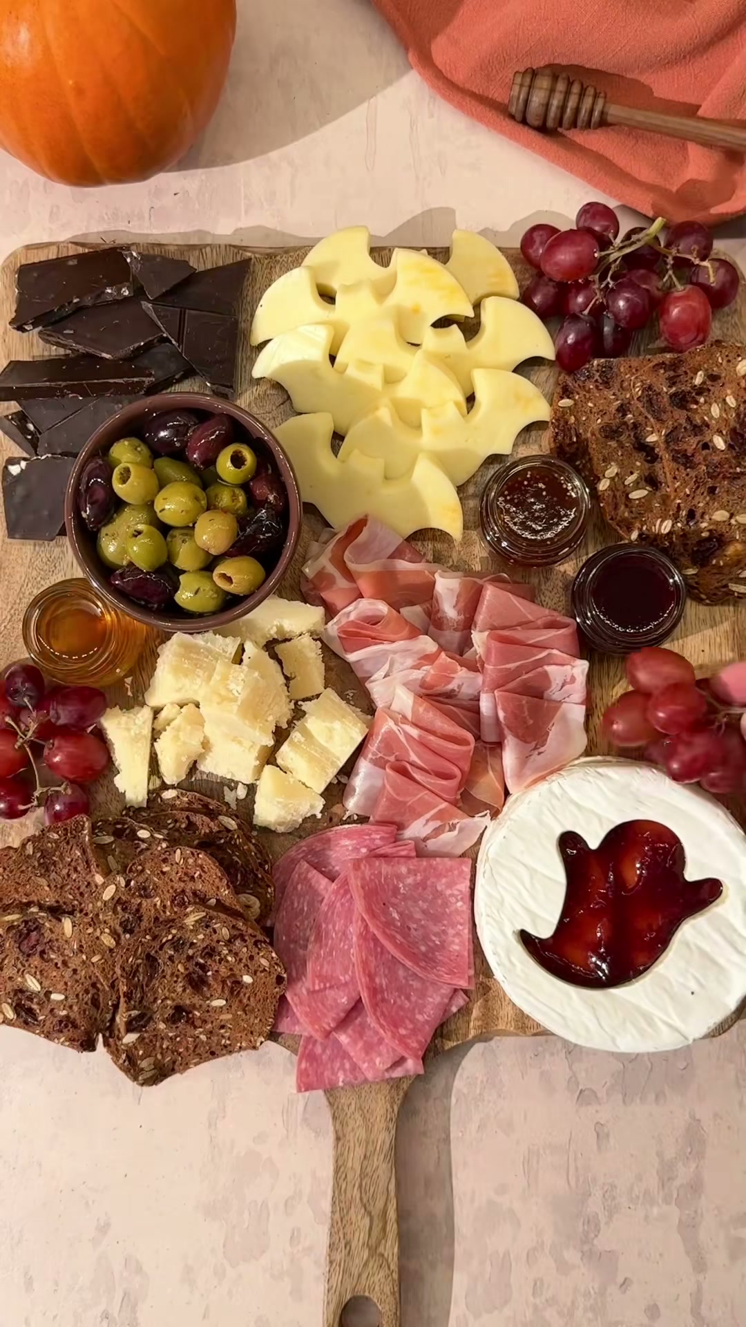 Spooky Halloween Charcuterie Board