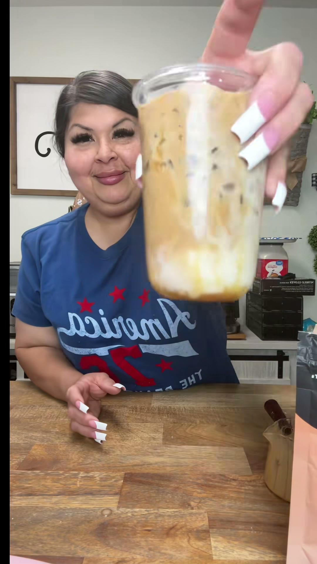 Iced Caramel Protein Coffee