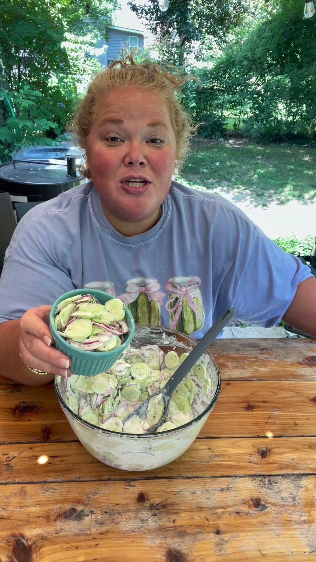 Creamy Cucumber Salad