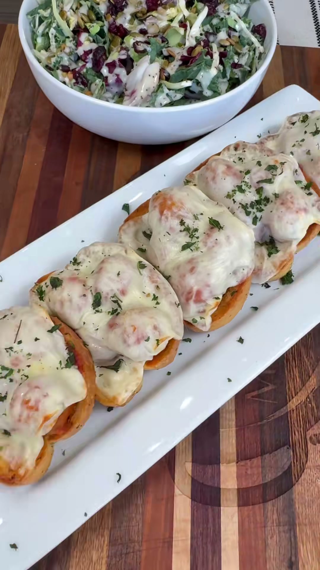 Garlic Toast Meatball Subs