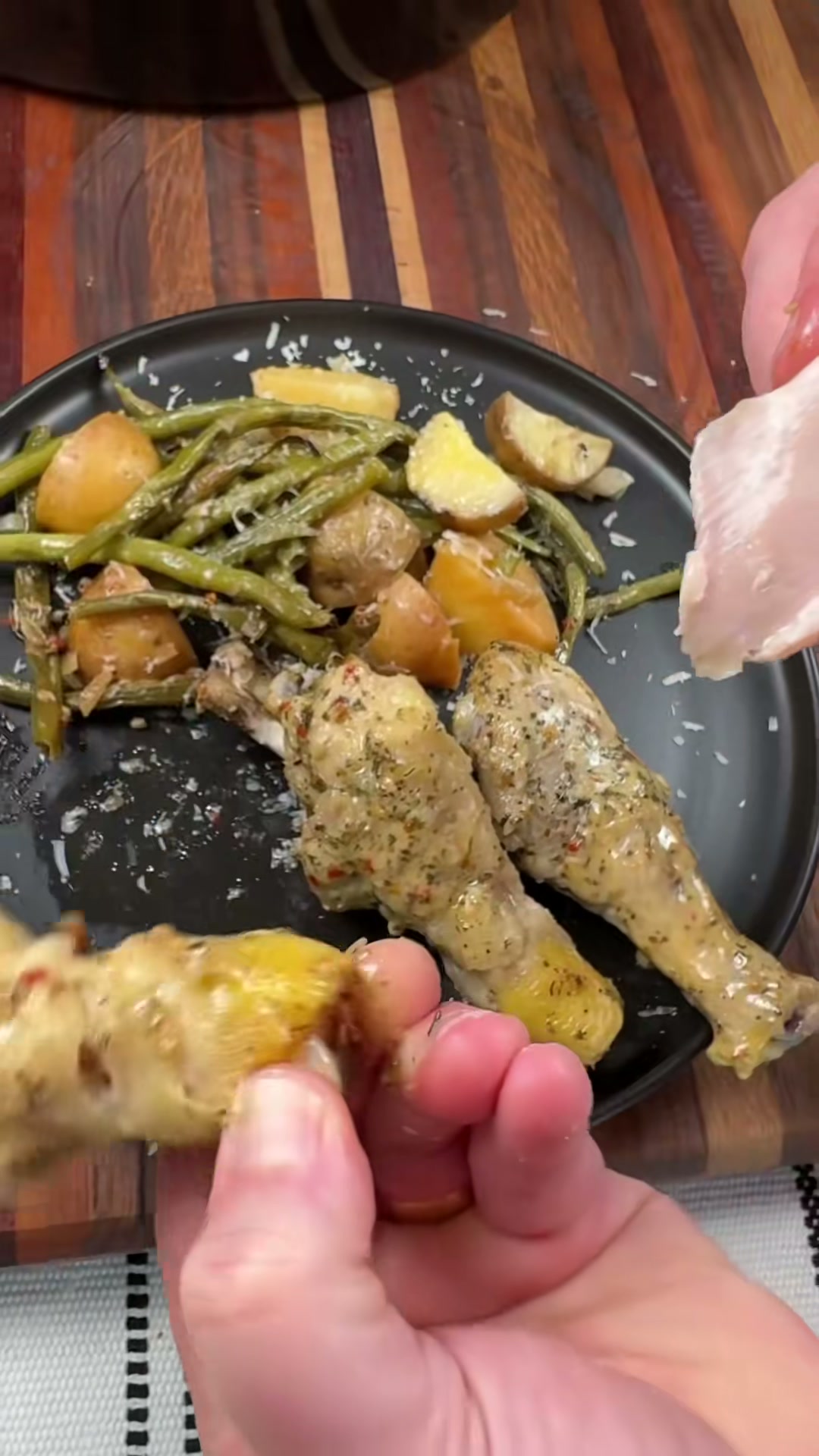 Parmesan Garlic Chicken Drumsticks