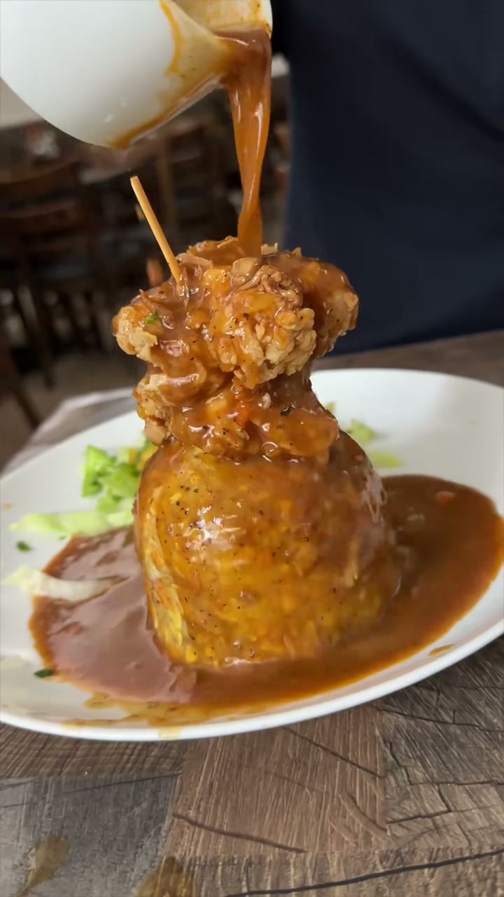 Fried Chicken Mofongo