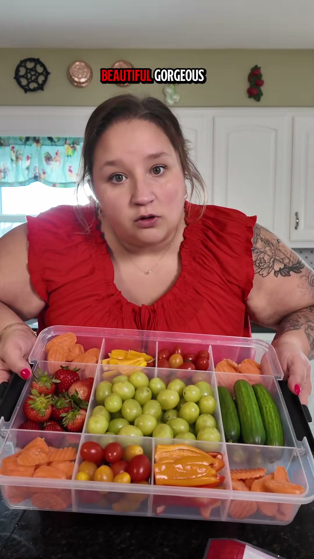 Fruit and Veggie Snack Tray