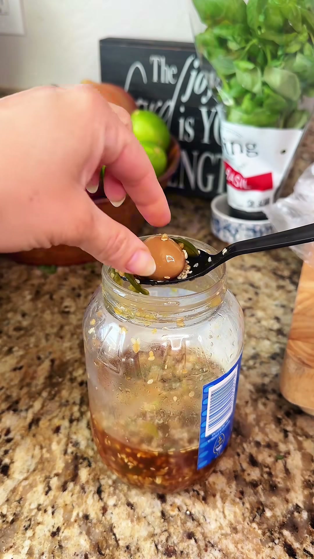 Soy Sauce Marinated Quail Eggs