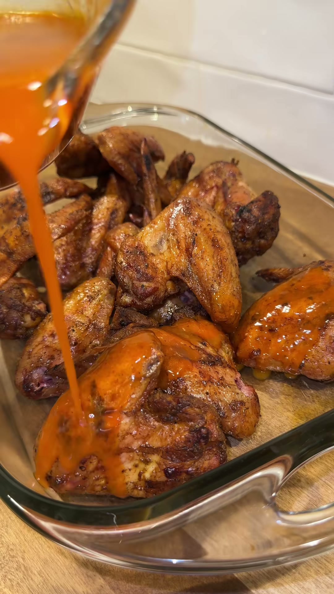Smoked Buffalo Chicken Wings