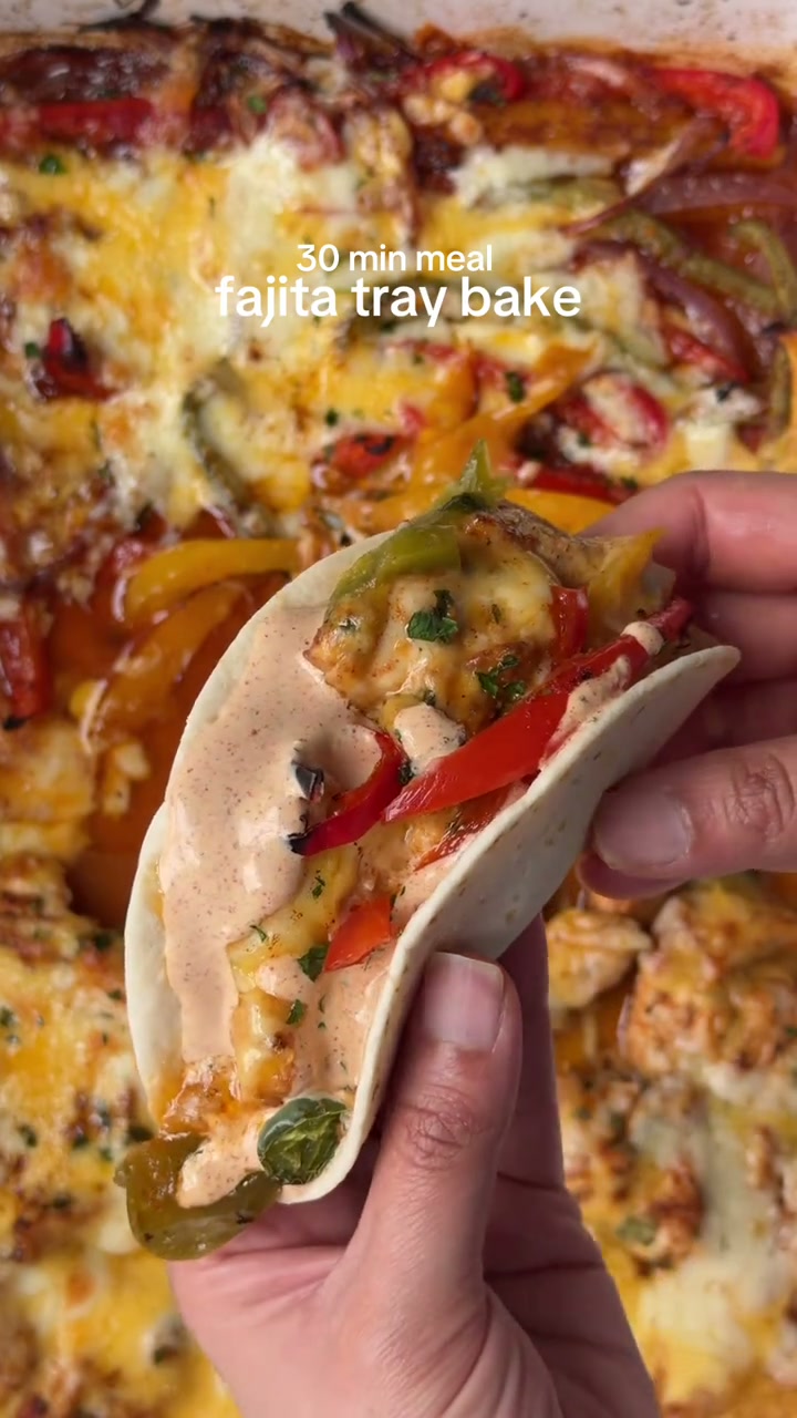Fajita Tray Bake