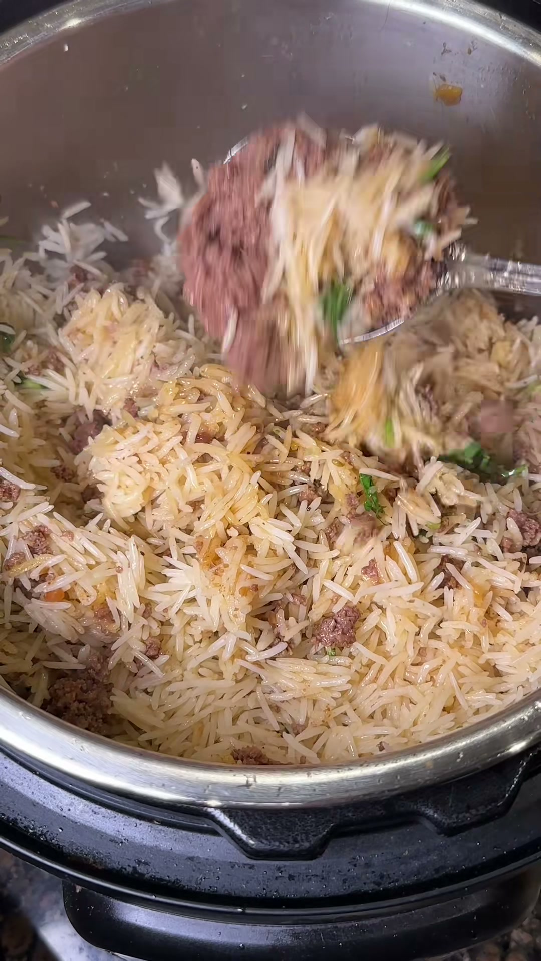 Ground Beef Pulao