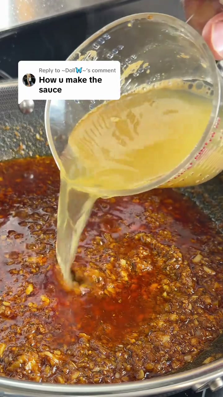 Garlic Butter Seafood Boil Sauce