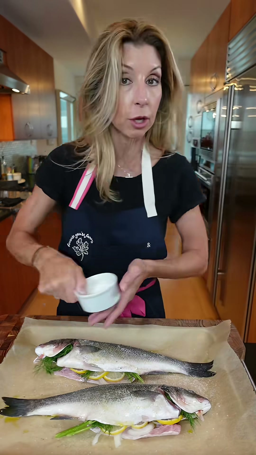 Roasted Whole Fish with Lemon and Dill
