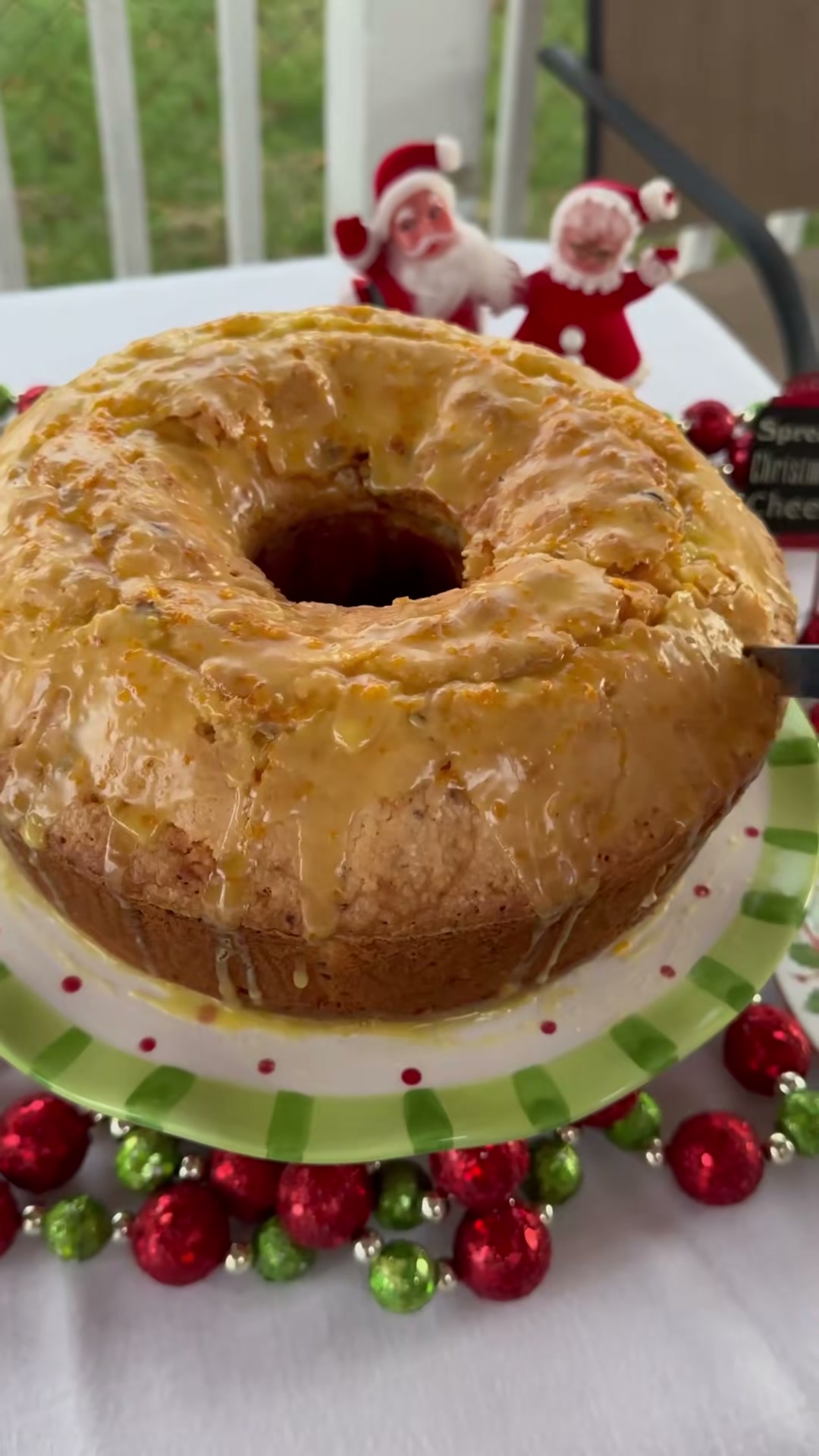 Cranberry Orange Pound Cake