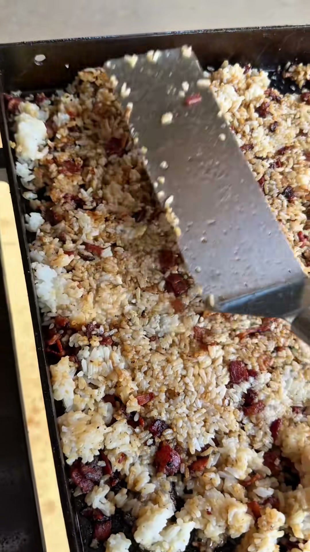 Chicken and Bacon Fried Rice