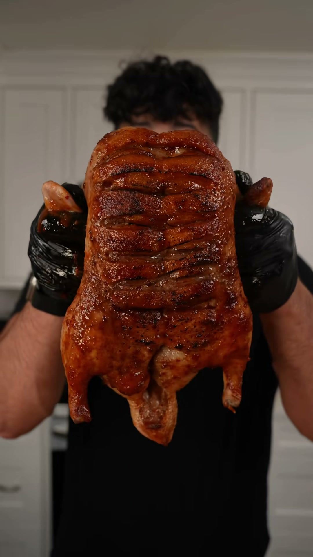 Harissa Honey Glazed Roast Duck