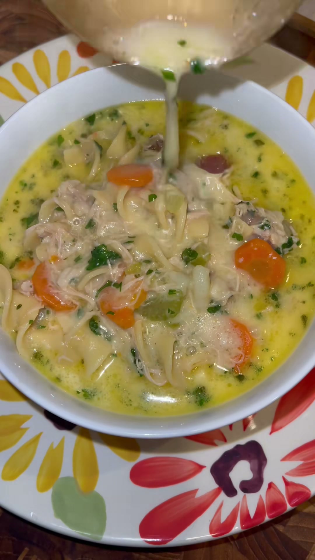Creamy Chicken Noodle Soup