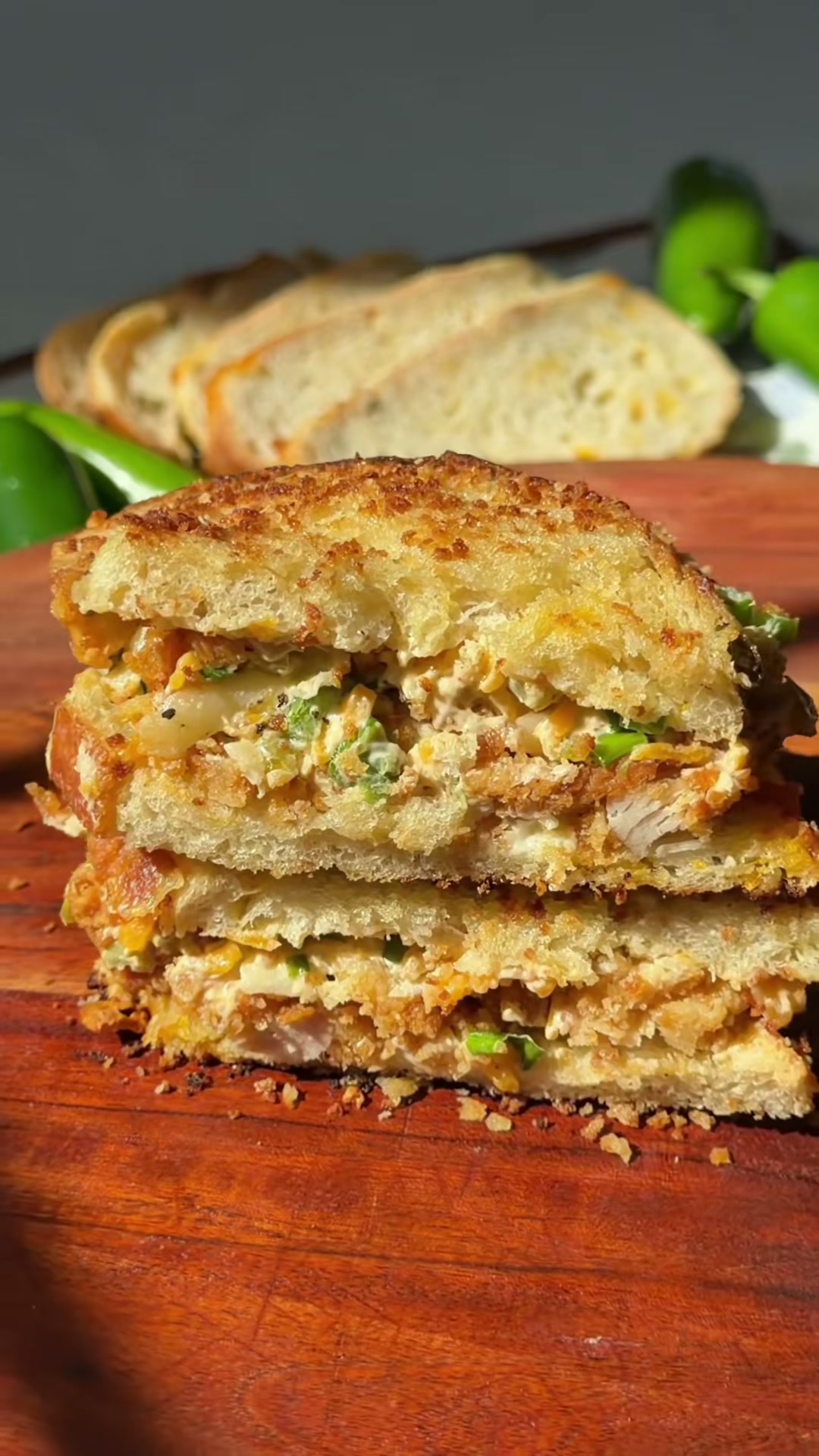 Jalapeño Popper Fried Chicken Sandwich