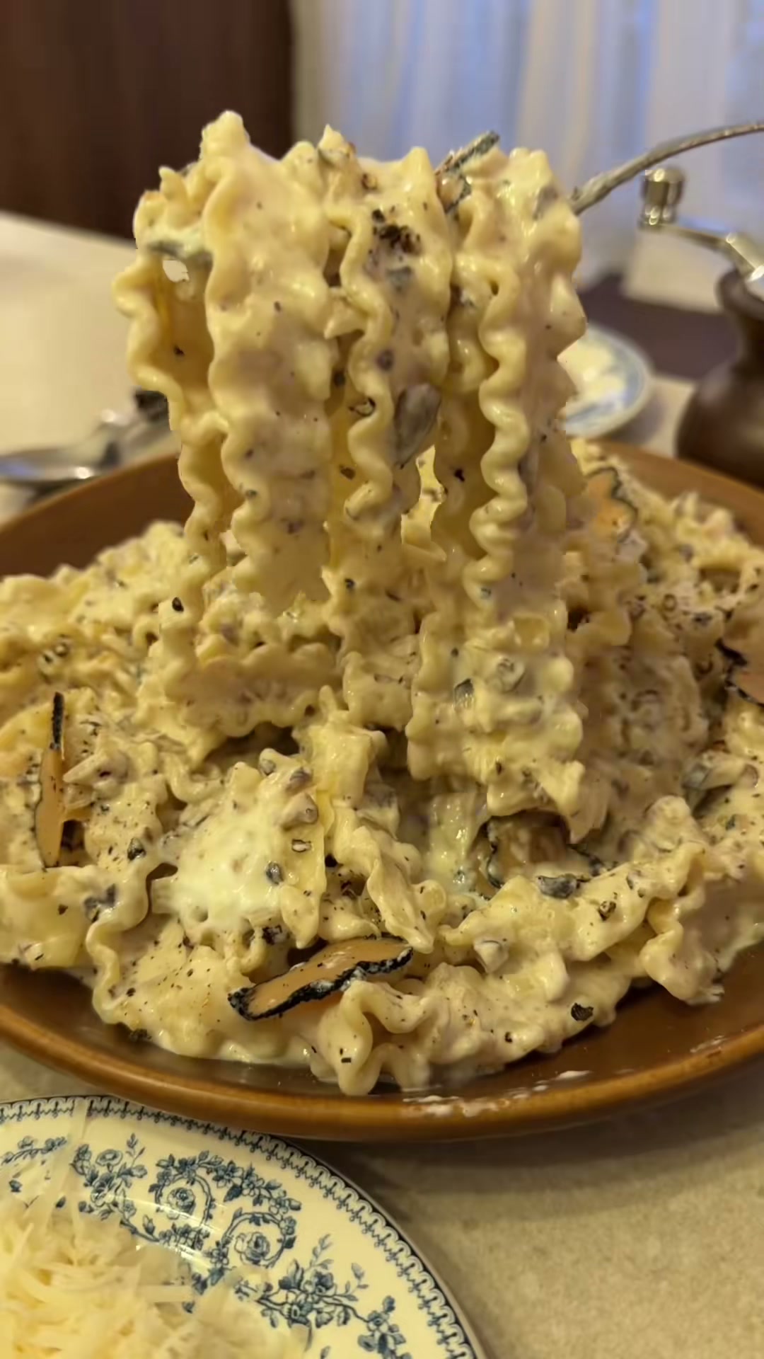 Creamy Truffle Mushroom Pasta
