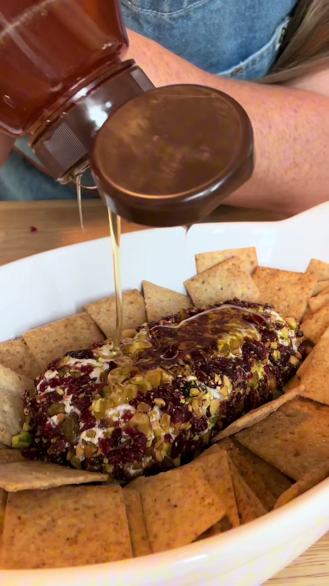 Holiday Goat Cheese Log